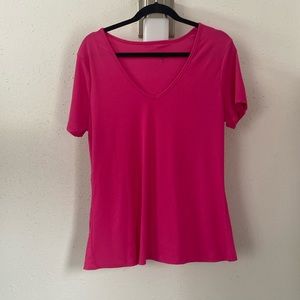New Hot Barbie pink v neck!
